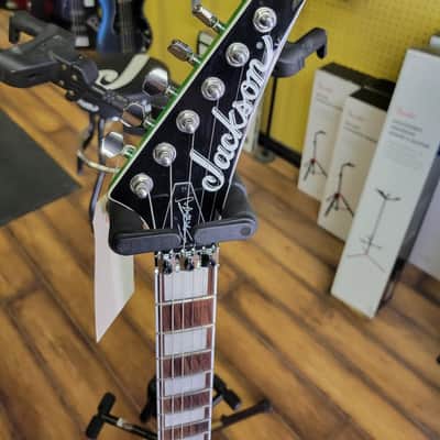 Jackson X Series Scott Ian Signature King V - Baldini (Transparent Green Burst) image 4