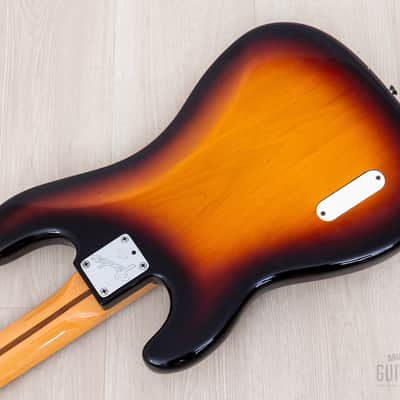 1983 Fender Precision Bass Elite II Sunburst, 100% Original w/ Case image 15