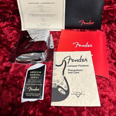 Fender American Original '60s Jazz Bass (2019) - Sonic Blue #70443 with Original Hard Case image 8