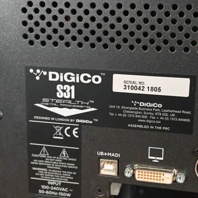 DiGiCo S31 48-Channel Digital Mixing Console CG01S4F *ASK FOR SHIPPING* image 11