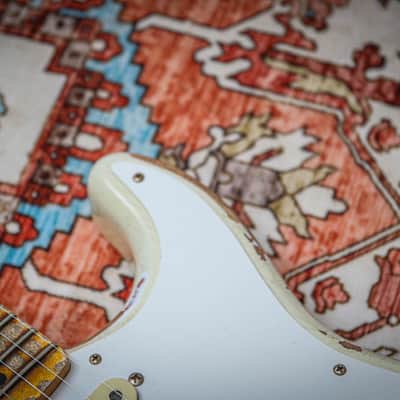 FENDER USA Custom Shop '56 Reissue Stratocaster Ltd Super Hvy Relic "Ivory" (2023) image 5