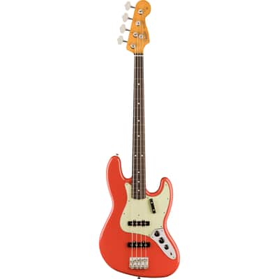 Fender Vintera® II '60s Jazz Bass® Electric Bass, Fiesta Red image 2