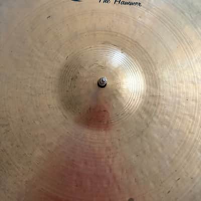 Bosphorus Hammer 22" Ride ~2620 Very Early Model Selected by Jeff Hamilton for Stanton Moore image 6