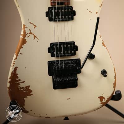 Charvel Pro Mod Relic San Dimas HH Floyd Weathered White image 2