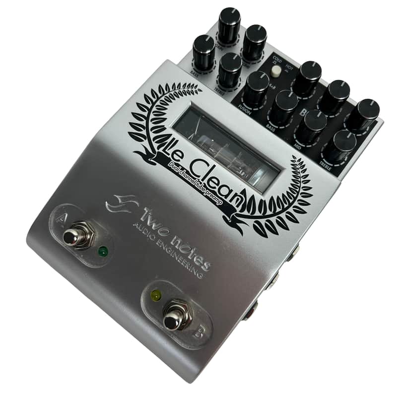 Two Notes Le Clean Dual Channel Tube Preamp Pedal imagen 1