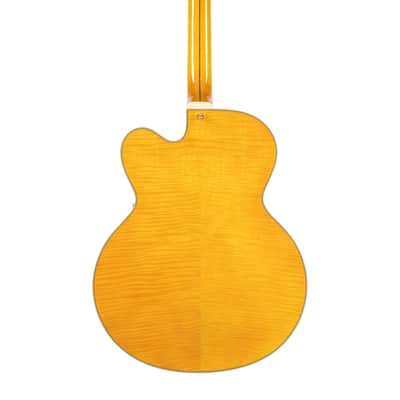 D'Angelico DAEEXL1AMBGT EXCEL EXL 1 Archtop Single Cutaway Hollow Body 6-String Electric Guitar w/Deluxe Hard Case image 3