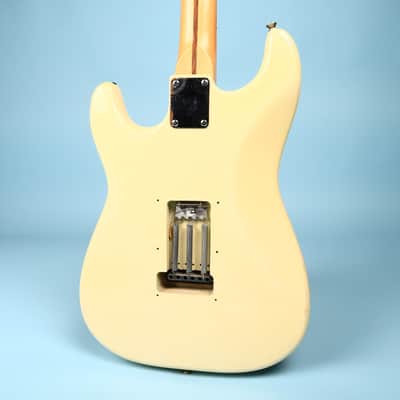 1992 Squier MIK Stratocaster Korea Off-White Maple Neck image 7