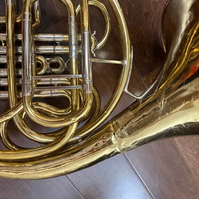 C. G. Conn 6D Double French horn. Made in USA image 11
