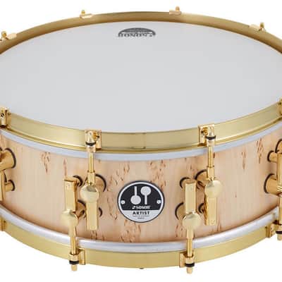 Sonor 14x5 Artist Scandinavian Birch Snare Drum | Made in Germany Worldwide Ship | Authorized Dealer image 1