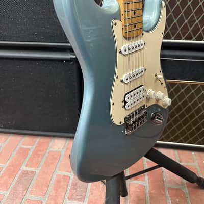 *2001 MIM* Fender Standard HSS Stratocaster Blue Agave image 5