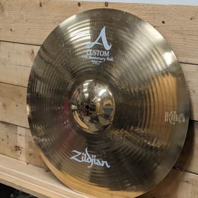 Zildjian 21" A Custom 20th Anniversary Ride Cymbal 2011 - Present - Brilliant image 3