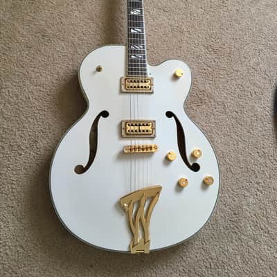 Washburn Washington J9 1997 Cream White Gretsch Style image 1
