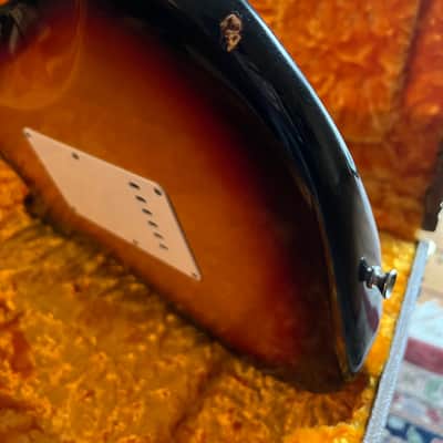Fender Custom Shop 1964 Stratocaster Anniversary Closet Classic Relic Sunburst, Josefina Campos Pickups, 2013 C S Build image 22