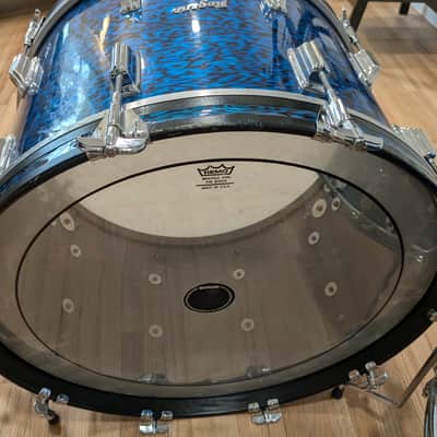 Rogers Dayton Era "Holiday" Drum Set 1967 - Blue Onyx image 21