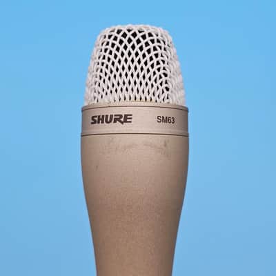☆Vintage 1990s Shure SM63 Omnidirectional Dynamic Microphone w/ Mic Clip - Electro-Voice 635A Omni Alternative image 13