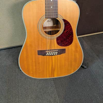 Cort Earth 70E Acoustic/Electric 12 String Guitar w/Case - Natural (Used) image 3