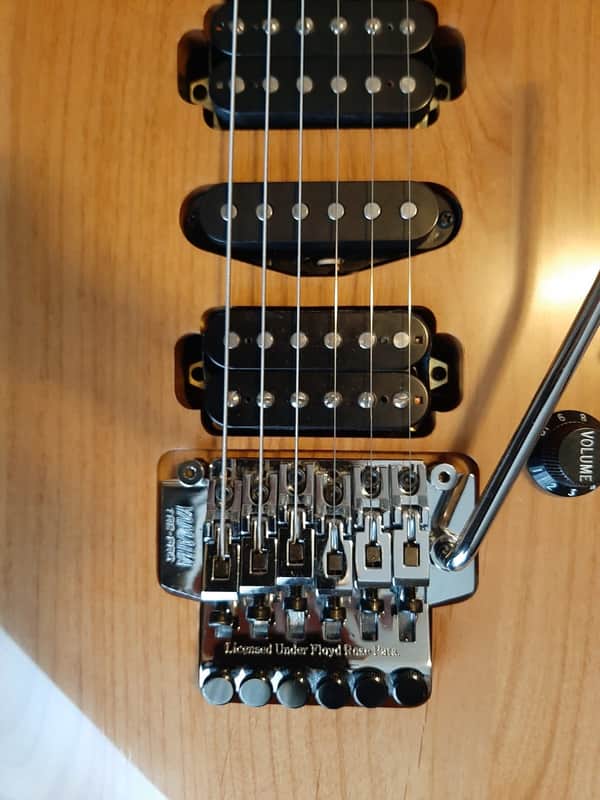 Yamaha RGX 421D 1995 Natural - Floyd Rose jpn - made in Taiwan
