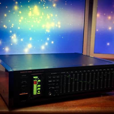 Onkyo Integra  EQ-540 🔥RARE🔥 (1988) Vintage Stereo Equalizer Wood Side Panels image 3