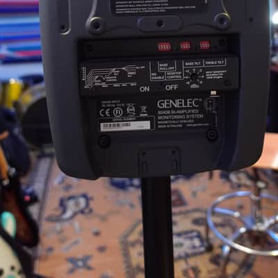 Genelec 8040B 6.5" with Genelec stands! Powered Nearfield Studio Monitor (Pair) 2013 - 2021 - Gray image 10