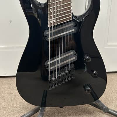 Jackson X Series SLAT8 MS Soloist Archtop 8 String Electric Multi Scale Guitar - Gloss Black image 2
