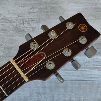1973 Yamaha FG-240 Japanese Green Label Acoustic Guitar (Natural