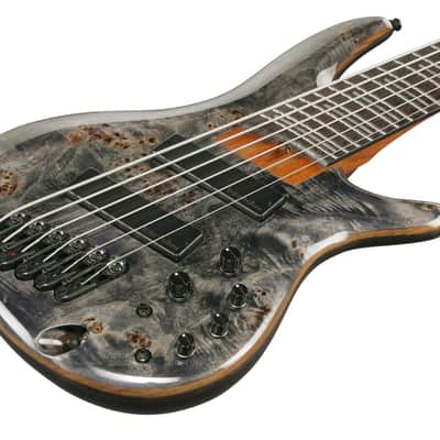Ibanez SRMS806-DTW Bass Workshop SRMS Electric Bass 6-String Multi Scale - Deep twilight image 16