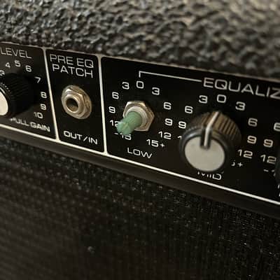 Peavey KB 100 3-Channel 100-Watt 1x15" Keyboard Amplification System 1980s - Black image 3