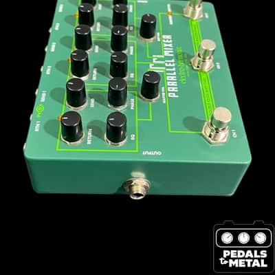 Electro-Harmonix Tri Parallel Mixer Effects Loop Mixer/Switcher 2019 - Present - Green - X18950 image 4