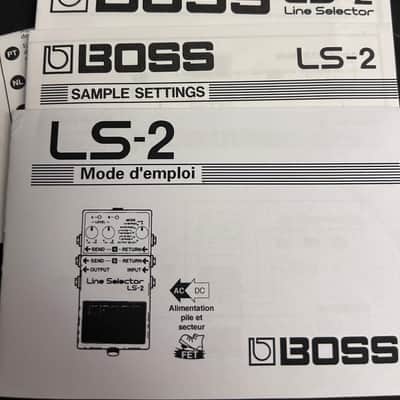 Boss LS-2 Line Selector (Silver Label) 1991 - Present - White image 7