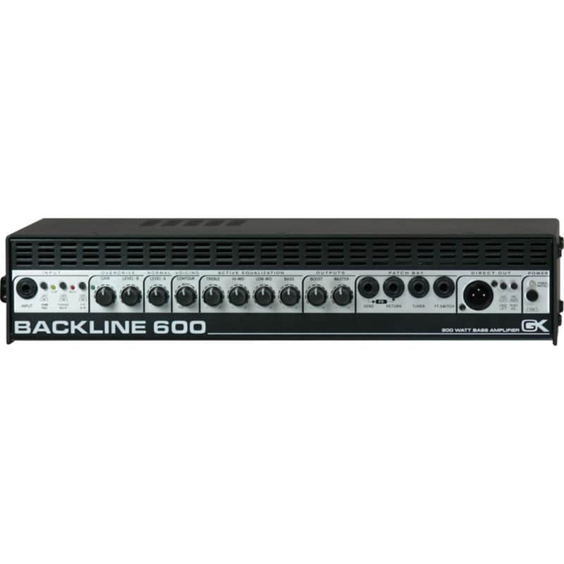 BACKLINE 600 ベース用アンプ 300W Gallien-Krueger Backline 600 2-Channel 300-Watt Bass Amp Head | Reverb