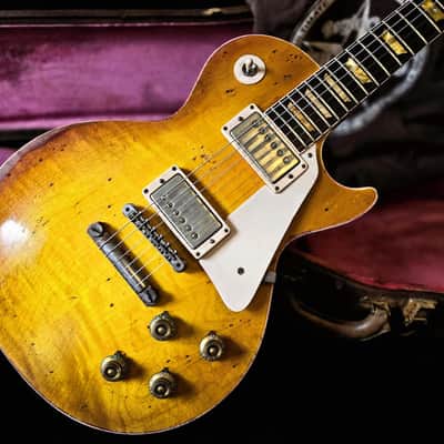 Gibson Custom Shop Tom Doyle "TIME MACHINE" #79 “SUPER PREMIUM” Historic Aged '58 Les Paul ~ R8 w/Doyle Coils PAF – Vintage Plaintop 59 R9 image 4