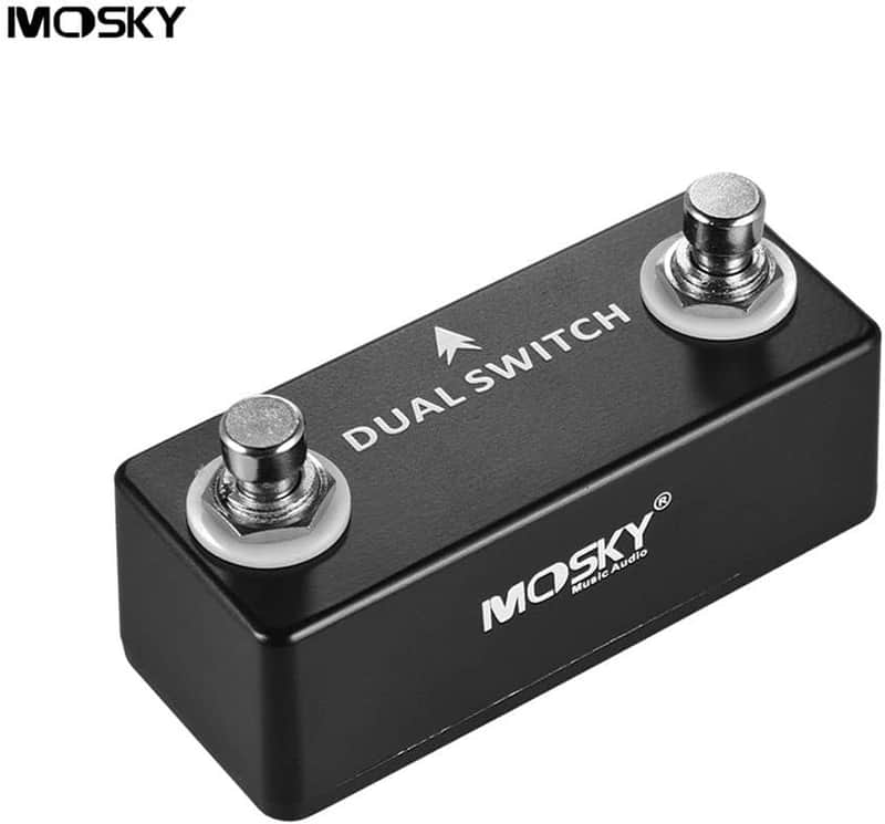 MOSKY DUAL SWITCH Guitar Effect Pedal Dual Footswitch Foot Switch Guitar Pedal (Price includes the import duty for US buyer) image 1