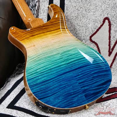 PRS Wild West Guitars 25th Anniversary Limited Run Wood Library Artist Package Hollowbody II Piezo Beach Fade (Private Stock Color) 5.55 LBS (US Only / No International Shipping) image 11