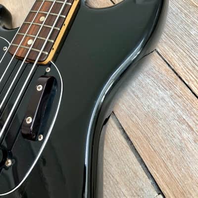 1978 Fender Musicmaster Bass Left Handed Lefty Rare Vintage image 3