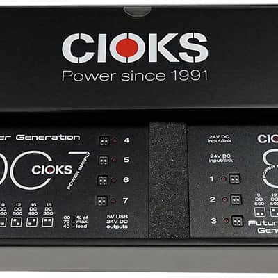 CIOKS SuperPower Bundle DC7+8+2GRIP(WATCHLIST OFFER) GRIP=Brackets For Mounting To Pedaltrain Pedalboards! image 14