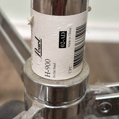 Pearl H900 Heavy-Duty Double Braced 3-Leg Hi-Hat Cymbal Stand 2010s - Chrome image 7