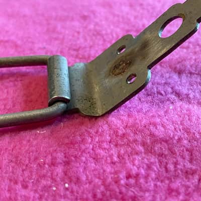 vintage 1949 1950's Kluson #9 tailpiece for Gibson national silvertone archtop image 6