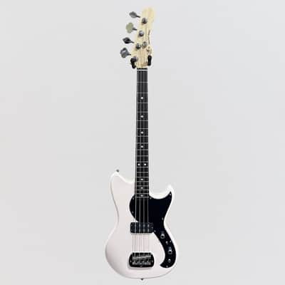 G&L Tribute Series Fallout 4 String Short Scale Electric Bass Guitar - Olympic White image 9