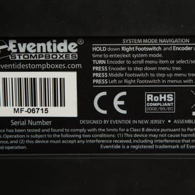 Eventide ModFactor 2010s - Black image 5