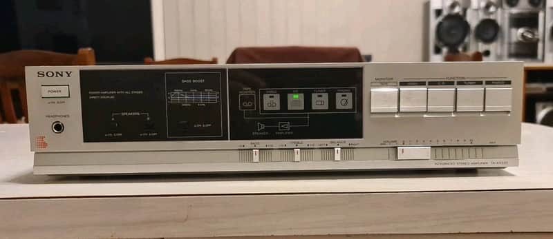 VINTAGE SONY INTEGRATED AMPLIFIER/JAPAN/PHONO/CD image 1