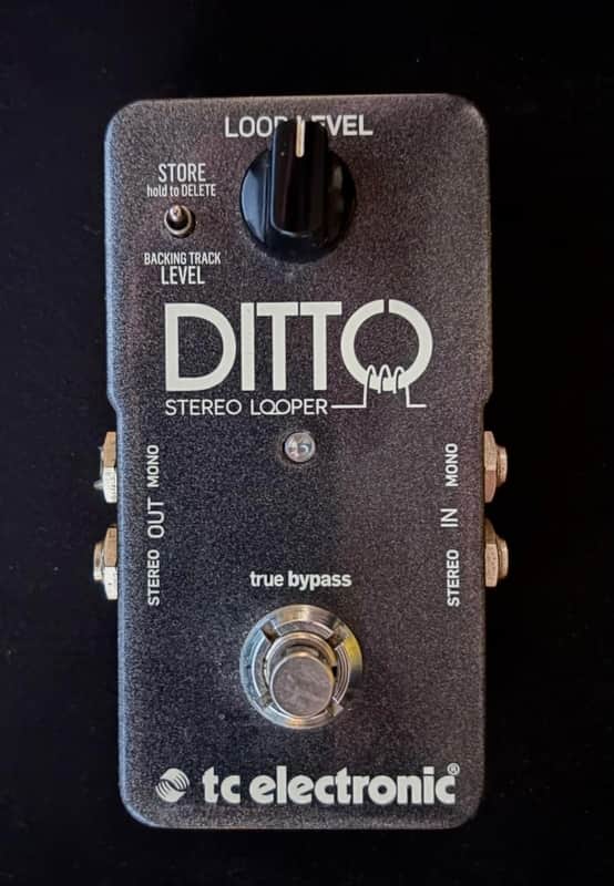 TC Electronic Ditto Stereo Looper 2015 - Present - Black image 1