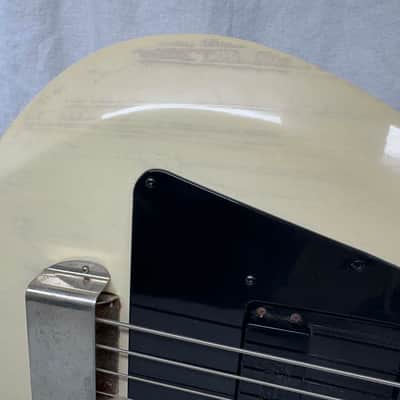 Gibson The Grabber 4-string Bass - truss rod maxed / AS-IS - Rare - White image 3