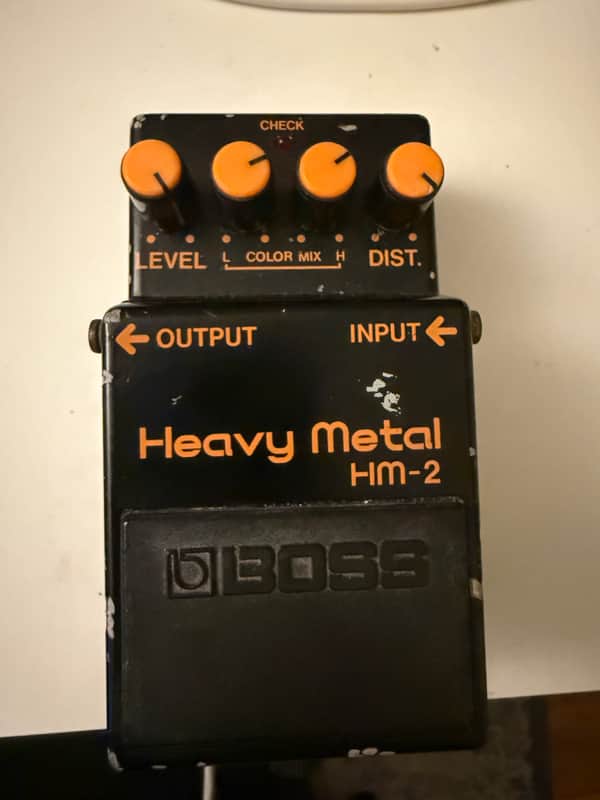 Boss HM-2 Heavy Metal (Black Label Japan) 1988 - 1992 - Black image 1
