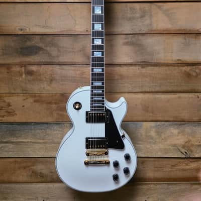 Gibson Custom Les Paul Custom Electric Guitar - Alpine White image 7