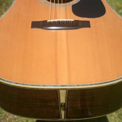 1976 Yairi YW800 Brazilian Rosewood Jacaranda Japan Vintage - Natural+Vintage Hard Case image 16