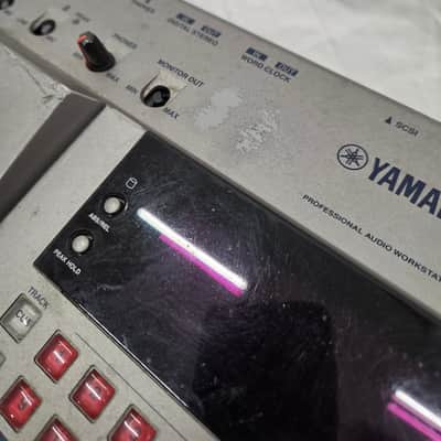 Yamaha AW4416 Professional Audio Workstation 16-Track Digital Recorder 2000s - Silver (C013-A38) image 2