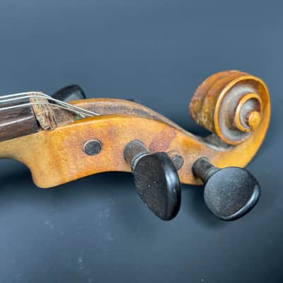 Vintage Lyon & Healy Violin / Fiddle w Bow & Original Hard Case – Made in USA – As Is image 15