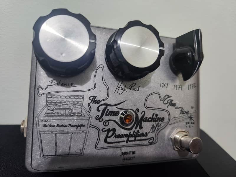 Quarantine Effects The Five Time Machine Preamplifier - Drive Overdrive Amp Recreation - Vintage Tones by Reeve Carney image 1