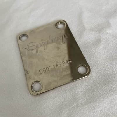 Epiphone Guitar Neck Plate with Mounting Screws image 4