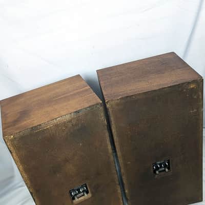 Pair of KLH Model #5 Floor Speakers 1975 Vintage Walnut image 15